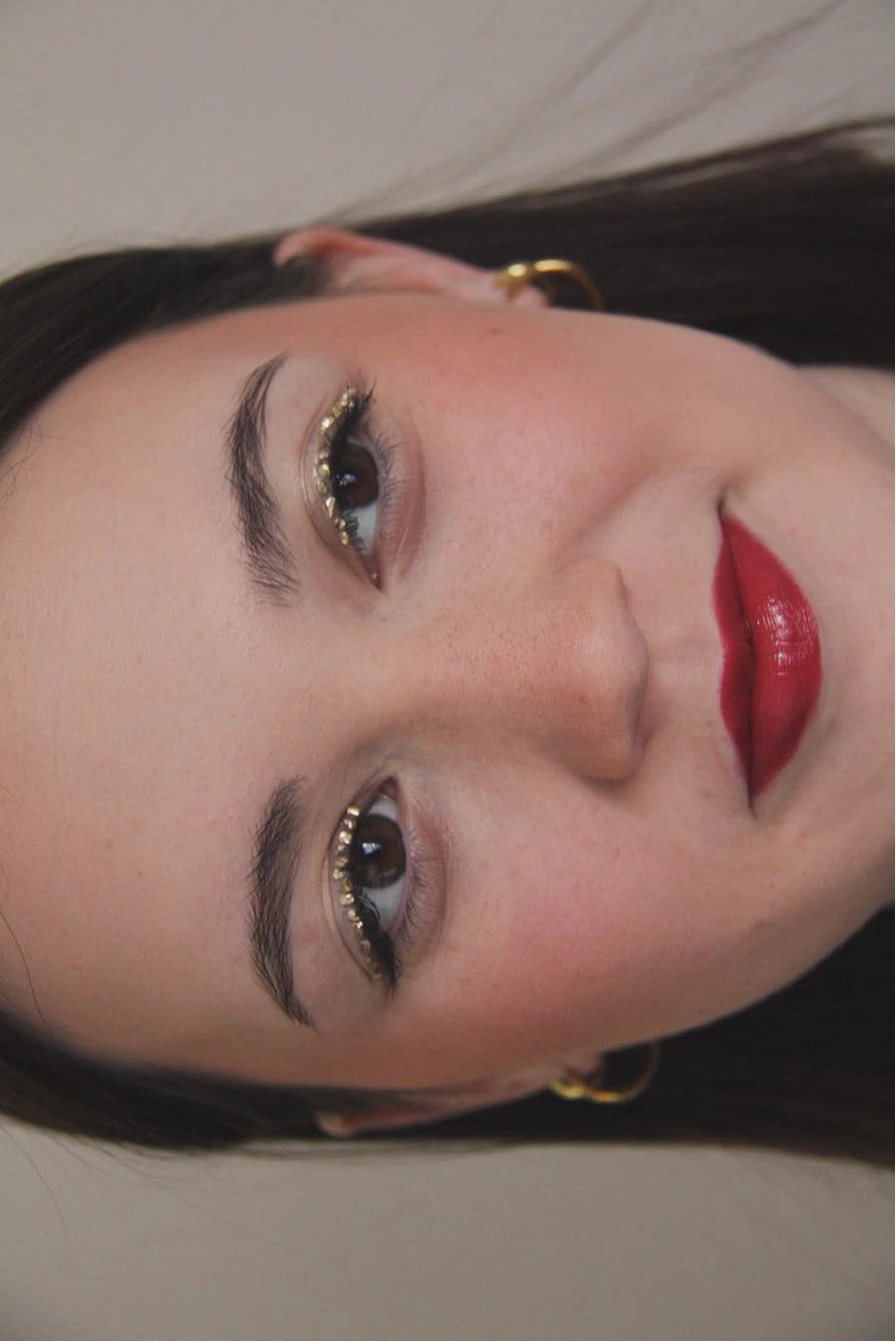 Event makeup portrait