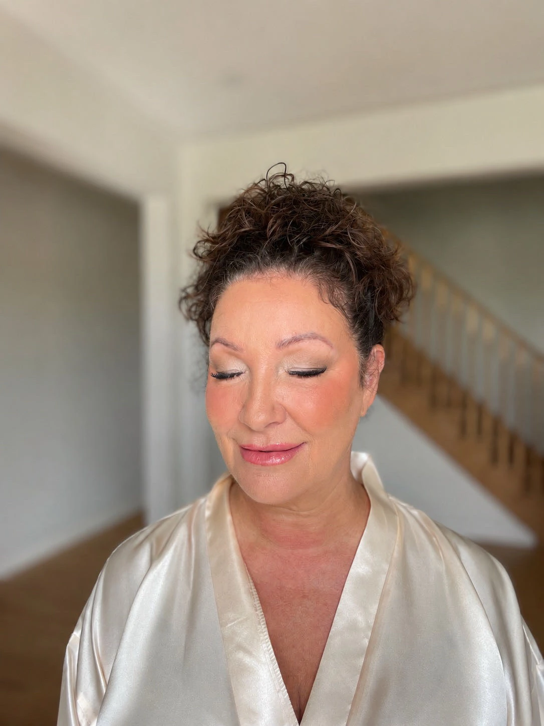 Wedding party makeup