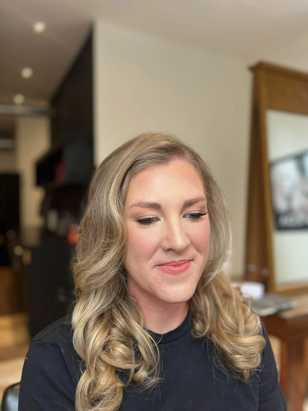 Wedding guest makeup